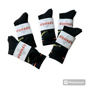 Bombas socks multicolor sz medium calf unisex mens women Honeycomb arch support